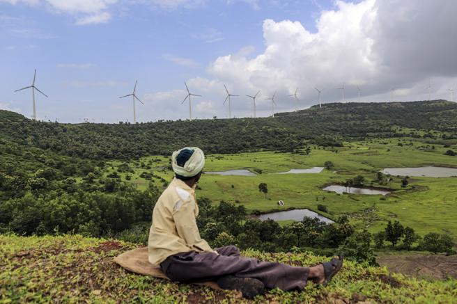 india e os campos de vento